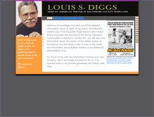 Tablet Screenshot of louisdiggs.com